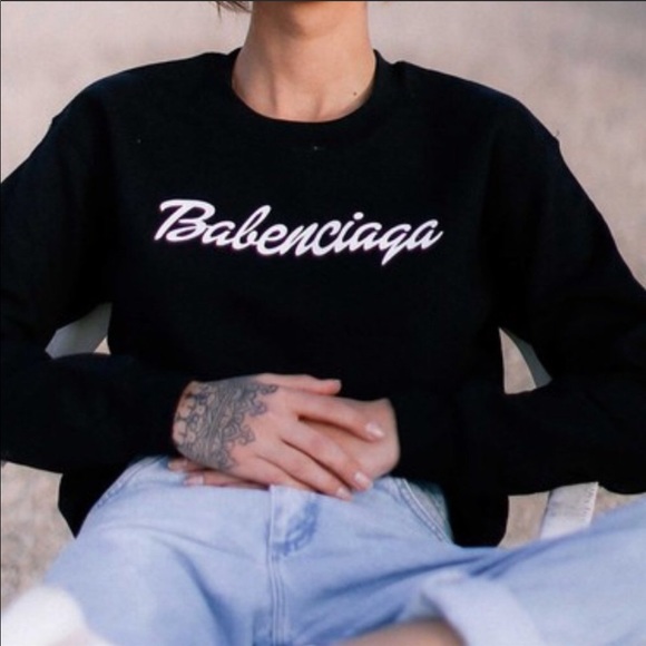 ShopEvelynne Tops - ✨LAST ONES✨BABE ENCIAGA CHIC GRAPHIC SWEATSHIRT
